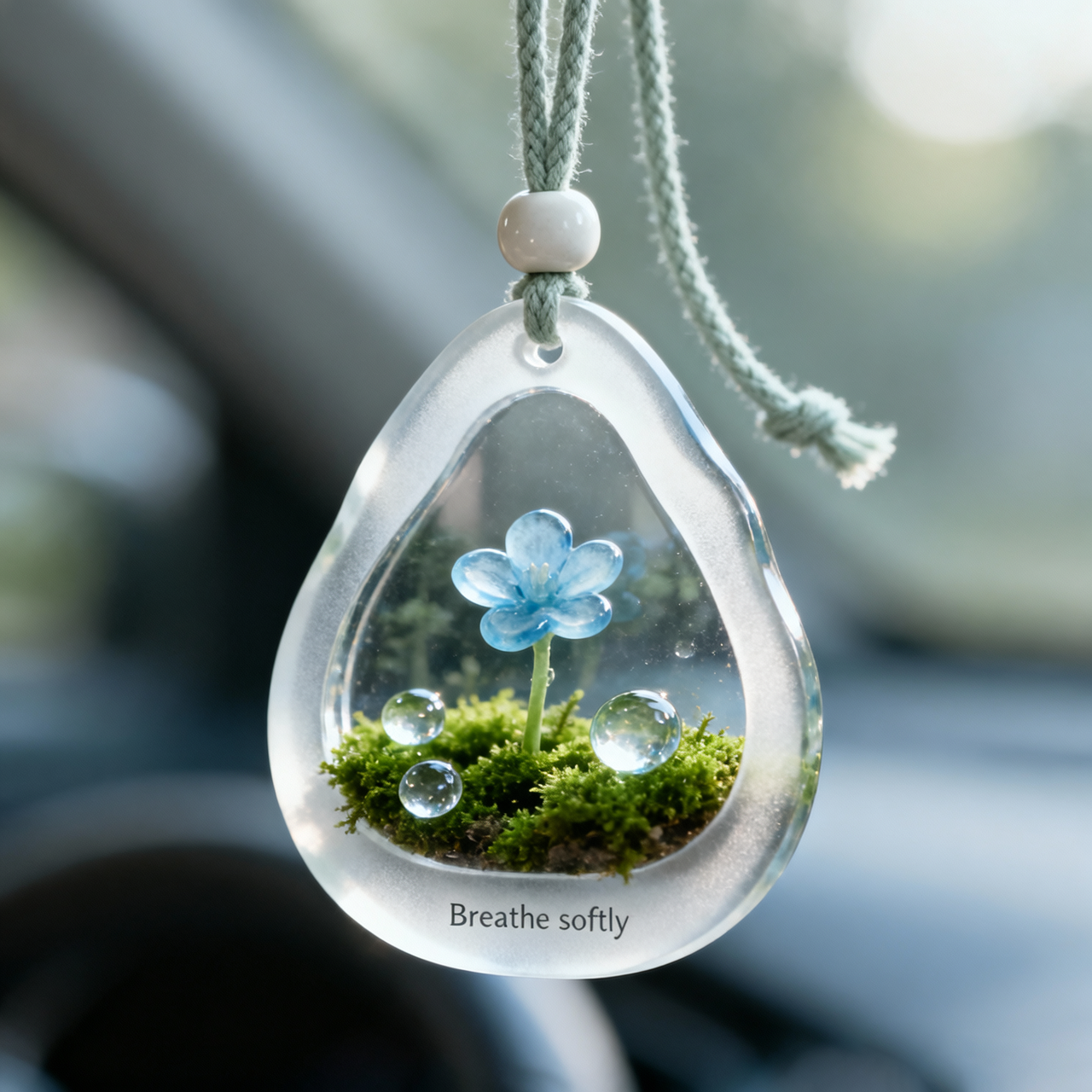 Breathe Softly™ Mini Terrarium Charm