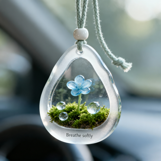 Breathe Softly™ Mini Terrarium Charm