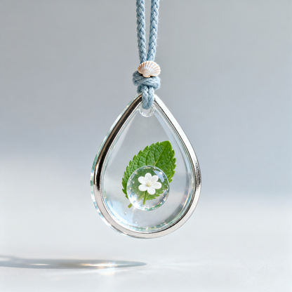 SeaGlass Bloom™ Teardrop Charm