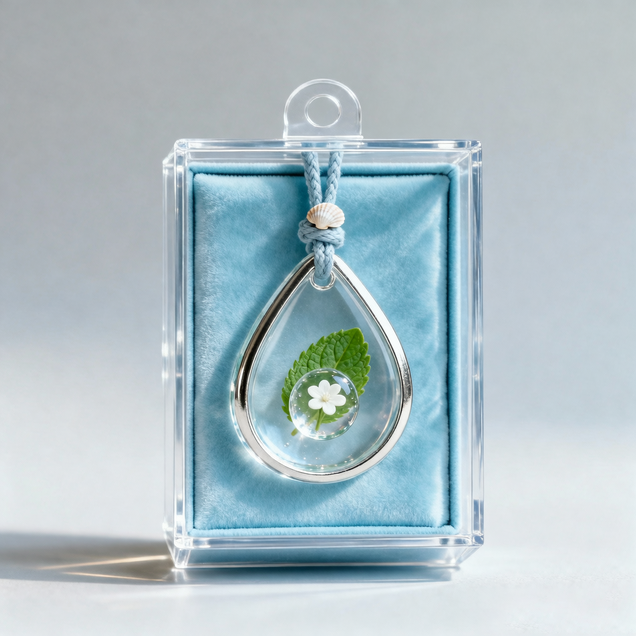 SeaGlass Bloom™ Teardrop Charm