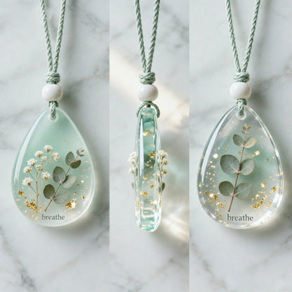 Breathe™ Botanical Glow Drop Charm