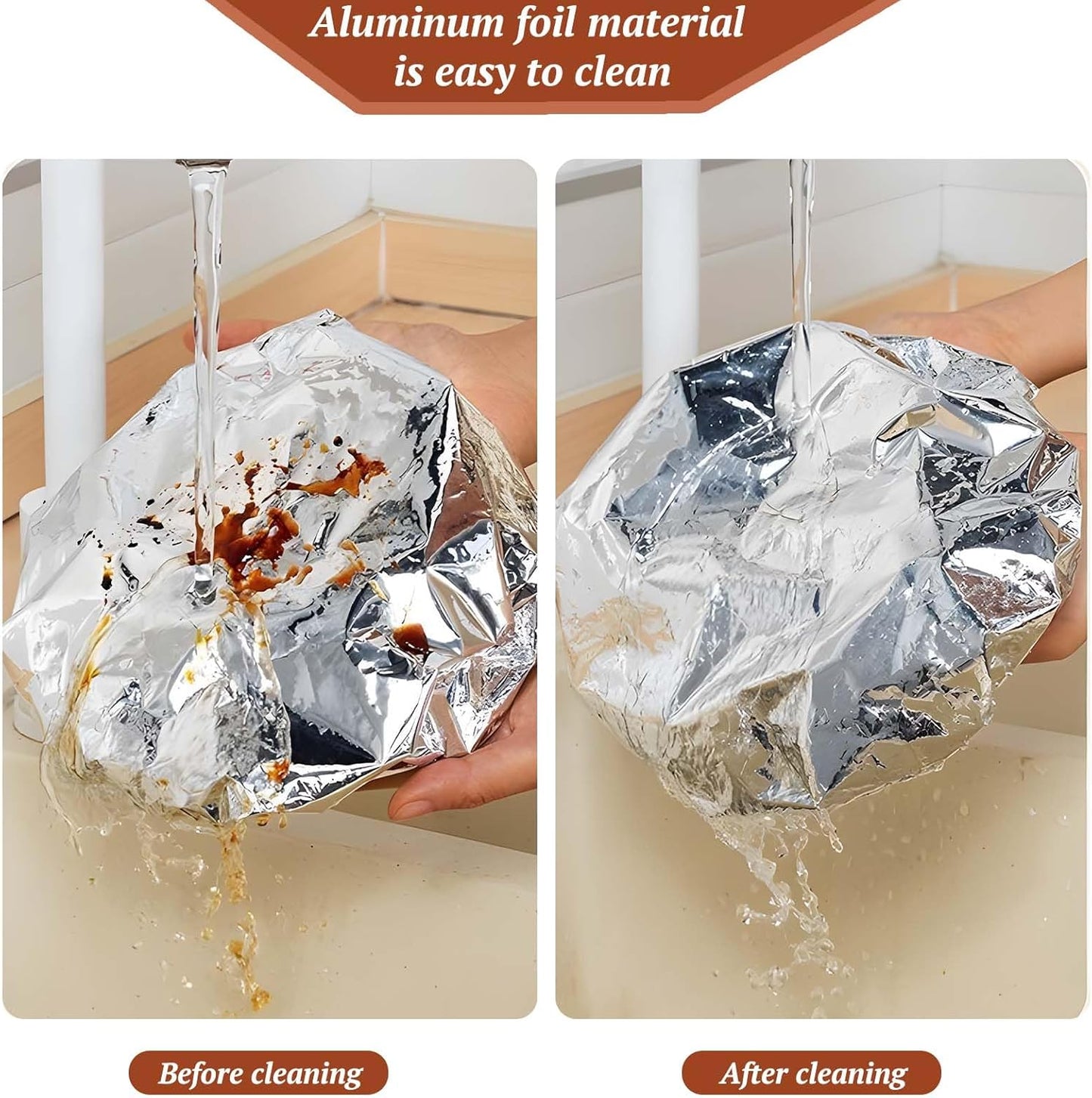 🔥50% off  last day丨SVOZK® Home dining table & food container aluminum foil heat-retaining cover🍲