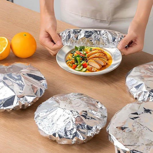 🔥50% off  last day丨SVOZK® Home dining table & food container aluminum foil heat-retaining cover🍲