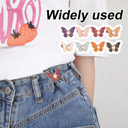 Last Day 50% OFF🔥SVOZK® 8PCS Butterfly Waist Tighteners 🦋 Perfect Fit in Seconds — No Sewing Needed