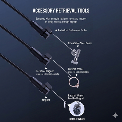 💥LIMITED-TIME 50% OFF! 🔥High-Resolution Waterproof Endoscope Camera