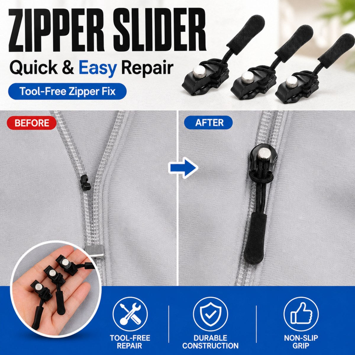 Zipper Slider