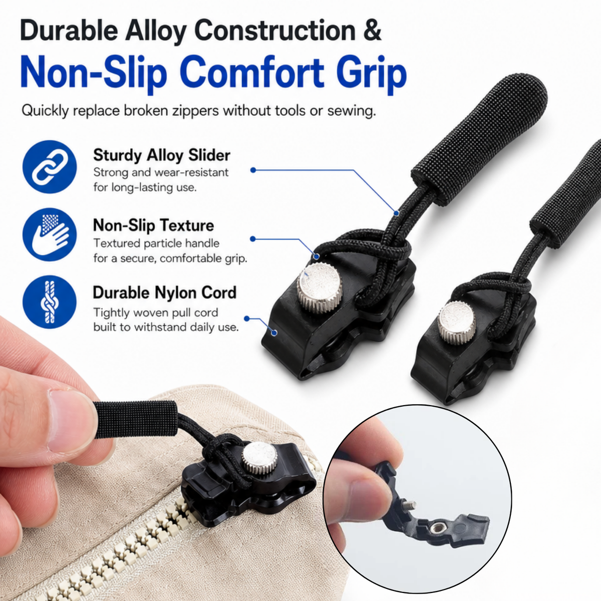 Zipper Slider
