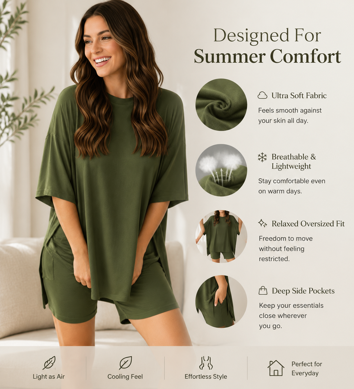 🔥LUCKYSONG® Everyday Comfort Set – A Relaxed Summer Essential For Every Body ✨