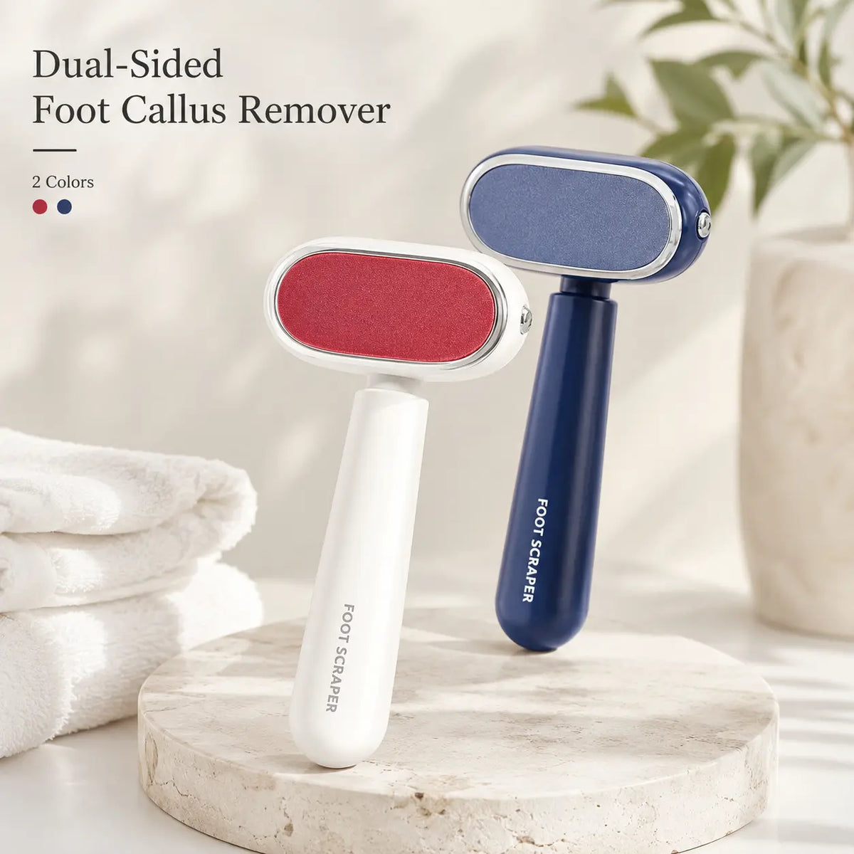 💥50% off  last day丨 GarageLine® Dual-Sided Foot Callus Remover ✨ | Professional Stainless Steel Foot Scraper