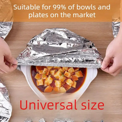🔥50% off  last day丨SVOZK® Home dining table & food container aluminum foil heat-retaining cover🍲