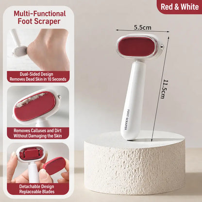 💥50% off  last day丨 GarageLine® Dual-Sided Foot Callus Remover ✨ | Professional Stainless Steel Foot Scraper