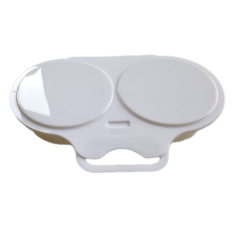 🍳 BUY 2 GET 2 FREE! ✨ Dual Cavity Microwave Egg Poacher – Quick Oil-Free Cooking, Food-Grade PP & Versatile Kitchen Essential 💫
