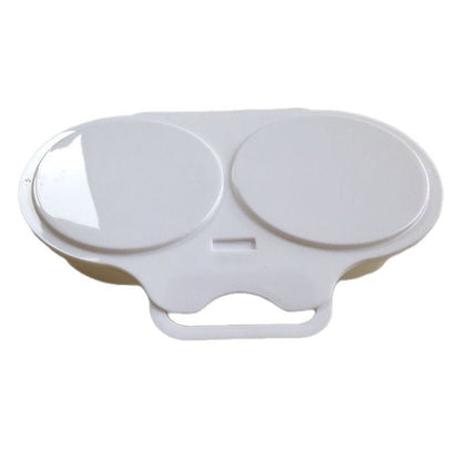 🍳 BUY 2 GET 2 FREE! ✨ Dual Cavity Microwave Egg Poacher – Quick Oil-Free Cooking, Food-Grade PP & Versatile Kitchen Essential 💫